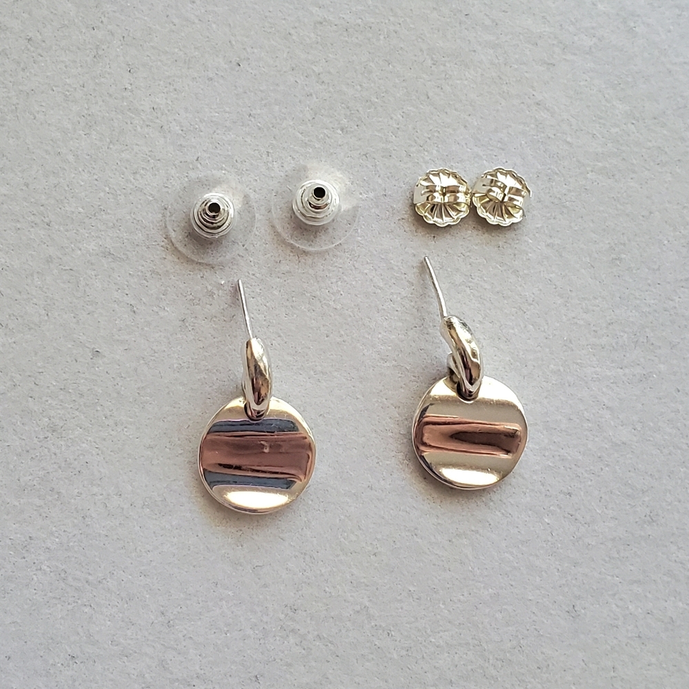 ZINA Sterling Charm Dangle Earrings - Picture 3 of 14